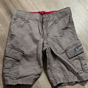 Gray Toddler Cargo Shorts